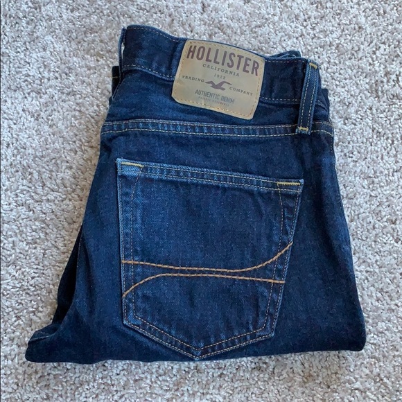 Hollister Other - Hollister Slim Straight Dark Wash Jeans